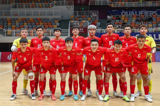 Futsal Việt Nam tăng 6 bậc, vào top 20 thế giới trên bảng xếp hạng FIFA