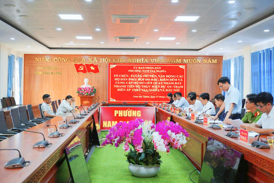 Phường Nam Gia Nghĩa vận động bàn giao mặt bằng Dự án Trạm biến áp 110kV