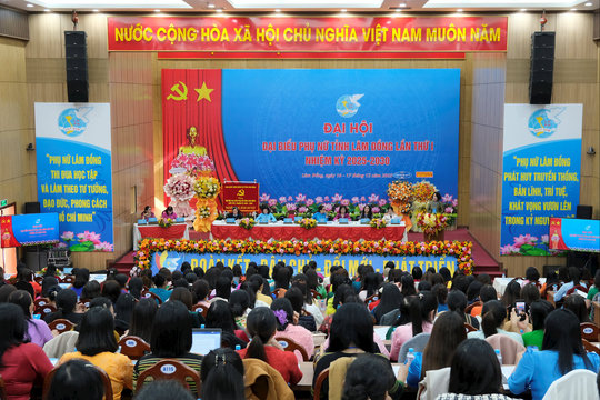 Khai mạc Đại hội đại biểu Phụ nữ tỉnh Lâm Đồng nhiệm kỳ 2025 - 2030