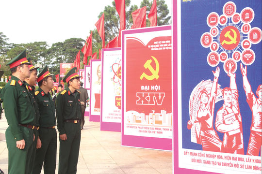 Lan tỏa thông tin, hướng về Đại hội Đảng lần thứ XIV