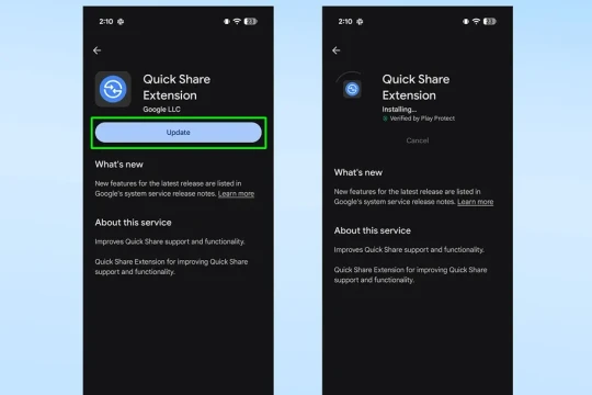 Hướng dẫn dùng Quick Share trên Pixel 10 để gửi file cho iPhone
