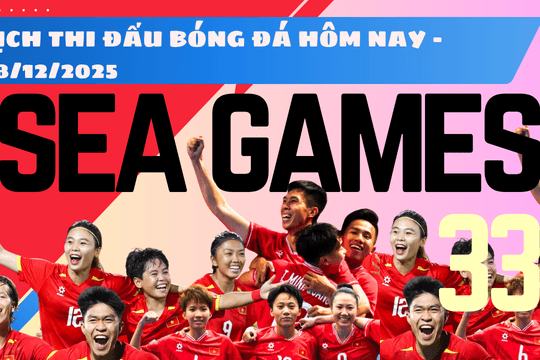 Lịch chung kết bóng đá nam Việt Nam vs Thái Lan tại SEA Games 33 ngày 18/12/2025
