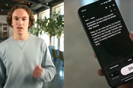 Google Dịch tích hợp Gemini AI: Dịch hội thoại với mọi tai nghe