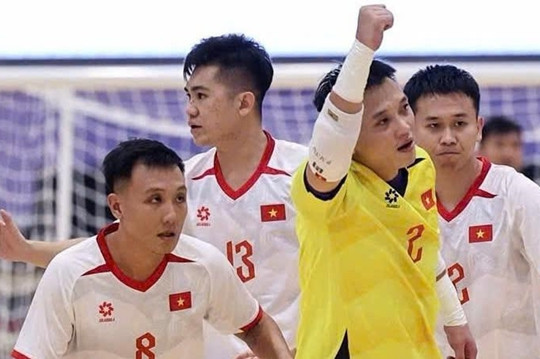 Futsal Việt Nam hạ Indonesia 1-0 trong trận cầu nghẹt thở