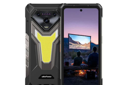 Ulefone Armor 34 Pro+ ra mắt: Pin 25.500 mAh, tích hợp máy chiếu