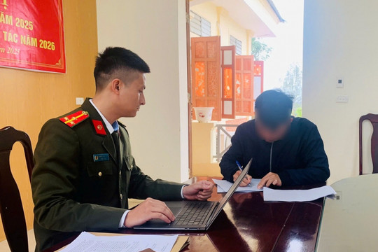 Xã Kim Liên phạt 7,5 triệu vì xúc phạm Công an