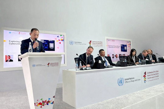 Bộ Công an dự COSP11 chống tham nhũng tại Doha, Qatar