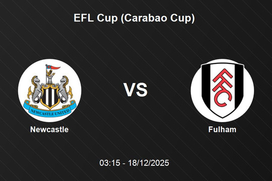 Nhận định Newcastle vs Fulham - EFL Cup 18/12