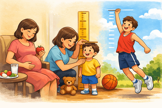 “Giai đoạn vàng” giúp phát triển chiều cao tối ưu của trẻ