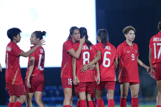 Trực tiếp bóng đá nữ Thái Lan vs Indonesia với tỷ số 2-0 tại SEA Game 33 hôm nay 17/12