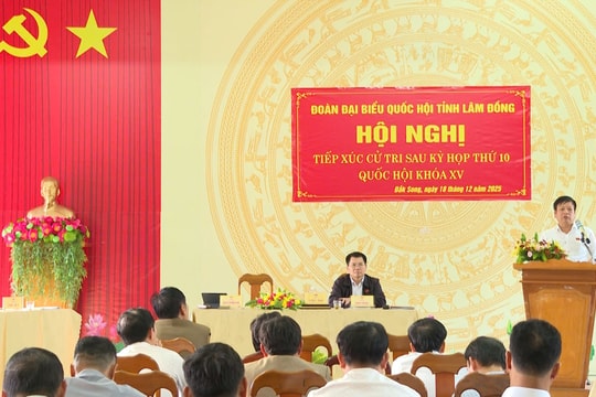 Cử tri xã Đắk Song đánh giá cao chính quyền địa phương 2 cấp gần dân, sát dân