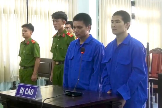 Chống người thi hành công vụ, 2 thanh niên 9x lãnh án