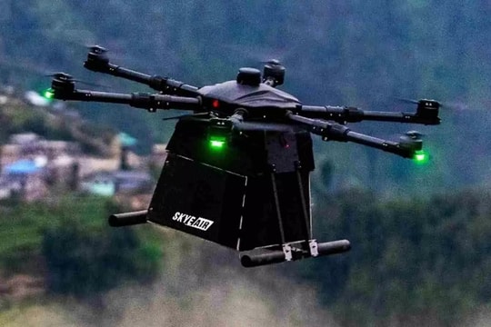 Ấn Độ tăng cường sử dụng UAV để tái cấu trúc công việc giao hàng
