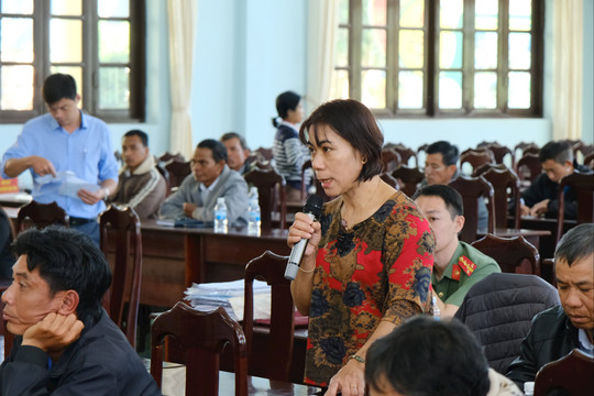 Cử tri Di Linh kiến nghị về thủy lợi, giao thông và bồi thường cao tốc
