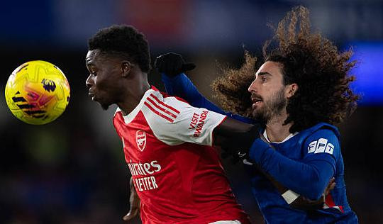 Bukayo Saka và nghệ thuật thao túng không gian tại Arsenal