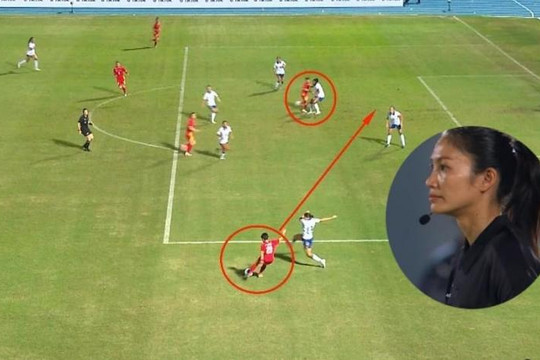 Tuyển nữ Việt Nam mất HCV SEA Games sau bàn thắng gây tranh cãi