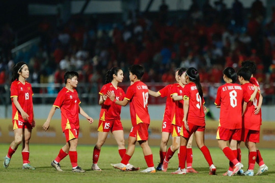 ĐT nữ Việt Nam giành HCB SEA Games 33 sau loạt luân lưu