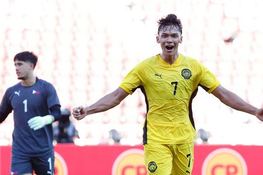 U22 Malaysia giành HCĐ SEA Games 33 sau trận thắng Philippines 2-1