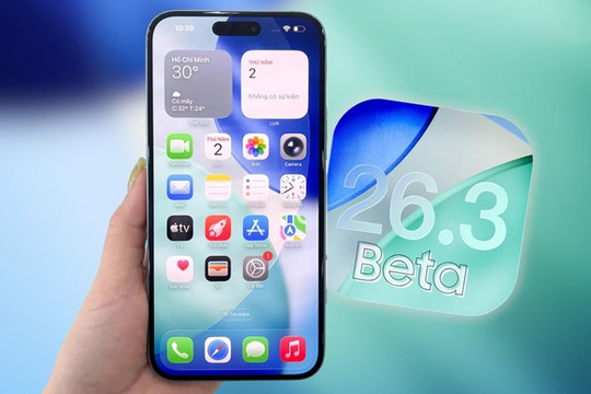 Apple phát hành iOS 26.3 Public Beta 1 cho người dùng