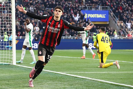 Arsenal nhắm bộ đôi tài năng AC Milan cho tầm nhìn 2030