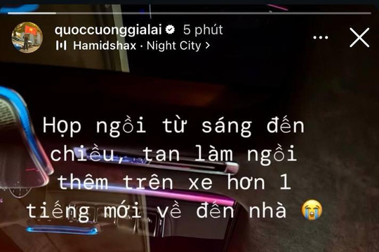 Cường Đô La chia sẻ lịch trình bận rộn dịp cuối năm
