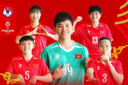 Futsal nữ Việt Nam đè bẹp Indonesia 4-0, lần đầu giành HCV SEA Games