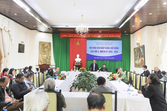 Hội VHNT Lâm Đồng đặt ra yêu cầu cao về đổi mới nội dung, phương thức hoạt động