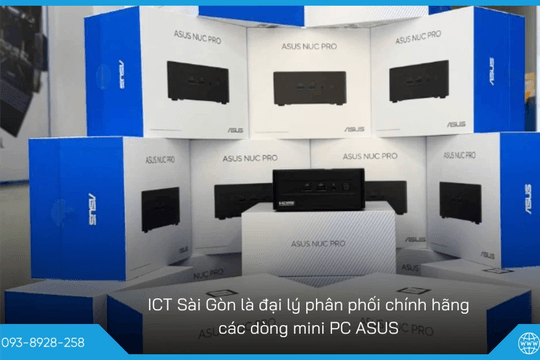 NUC ASUS giá tốt tại ICT Sài Gòn: Hiệu năng ổn định, chi phí tối ưu