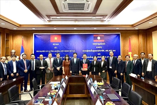 Tăng cường hợp tác giữa 2 tỉnh Lâm Đồng và Champasak