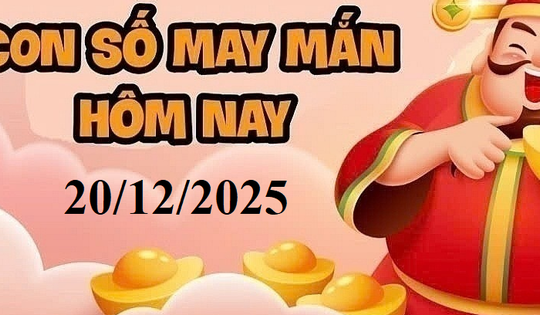 Con số may mắn ngày 20/12/2025 cho 12 con giáp và cung hoàng đạo