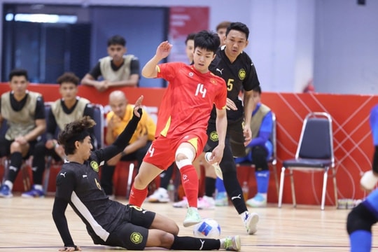VTV2 trực tiếp ĐT futsal Việt Nam vs Myanmar tại SEA Games 33