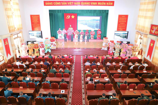 Phòng thủ khu vực 2 - Đông Gia Nghĩa gặp mặt kỷ niệm 81 năm Ngày truyền thống Quân đội