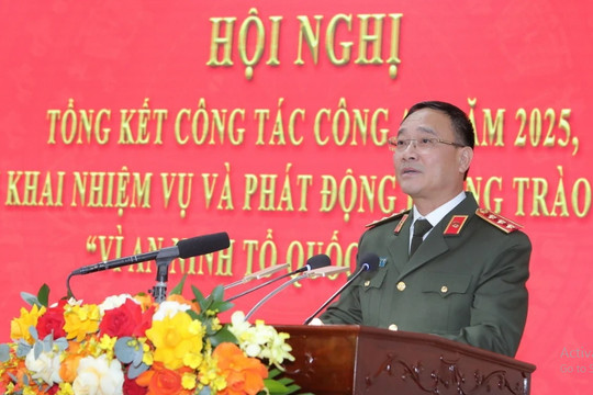 Công an Thanh Hóa dẫn đầu cả nước về tỷ lệ điều tra trọng án
