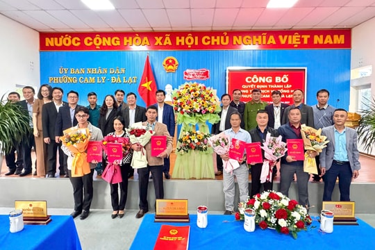Thành lập Trung tâm Dịch vụ tổng hợp phường Cam Ly - Đà Lạt