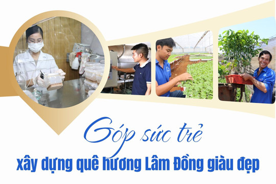 Góp sức trẻ xây dựng quê hương Lâm Đồng giàu đẹp
