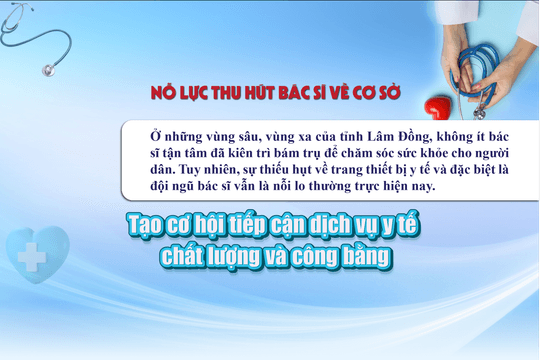 Tạo cơ hội tiếp cận dịch vụ y tế chất lượng và công bằng