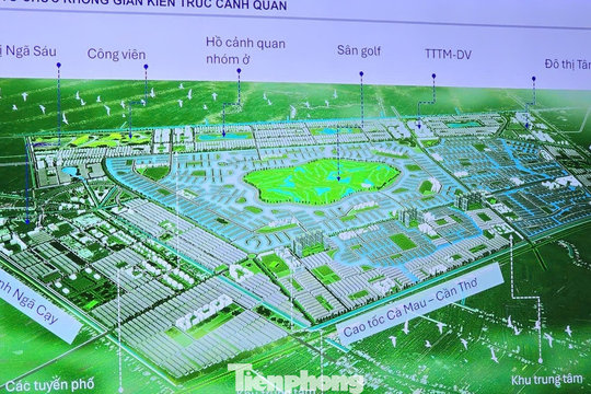 Cần Thơ lập quy hoạch khu đô thị du lịch nghỉ dưỡng 3.000ha