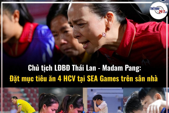 Thái Lan trắng tay môn bóng đá: Cú sốc lịch sử tại SEA Games 33