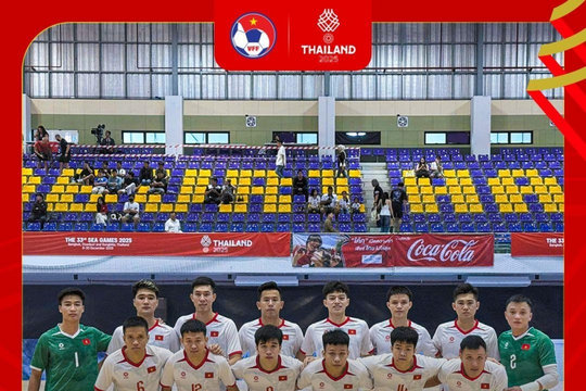 Thắng Myanmar 4-2, futsal Việt Nam vẫn trắng tay tại SEA Games 33