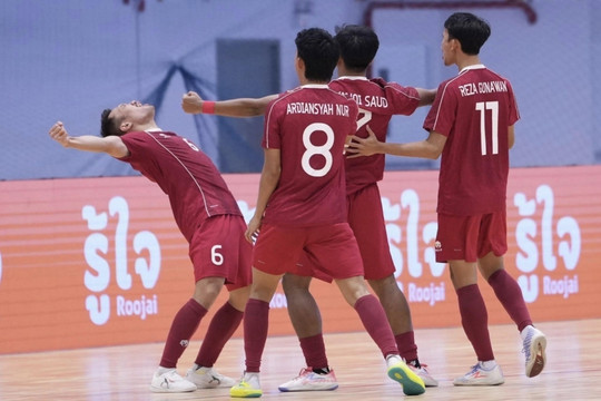 Hủy diệt Thái Lan 6-1, Indonesia lần đầu giành HCV futsal SEA Games