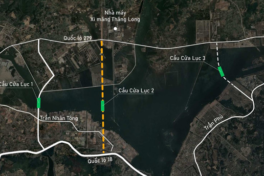 Quảng Ninh dự kiến khởi công cầu Cửa Lục 2 vào năm 2026