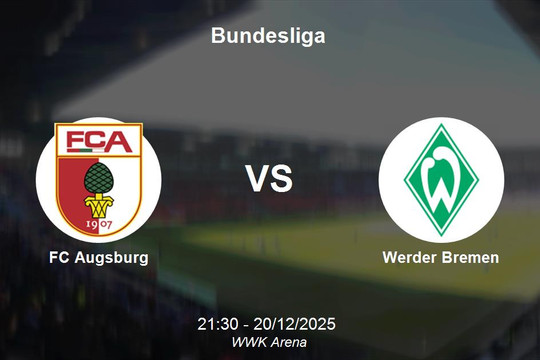Nhận định FC Augsburg vs Werder Bremen - Bundesliga