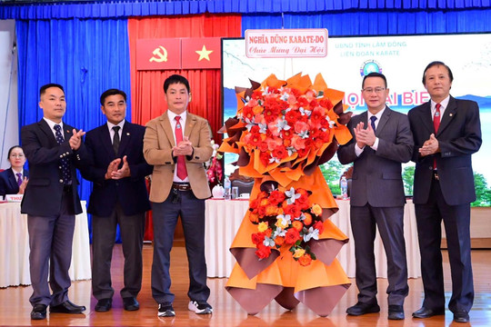 Liên đoàn Karate Lâm Đồng Đại hội lần thứ I, nhiệm kỳ 2025-2030