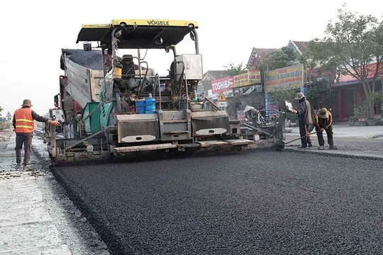 Hà Tĩnh sắp hoàn thành nâng cấp đoạn Quốc lộ 1 xuống cấp