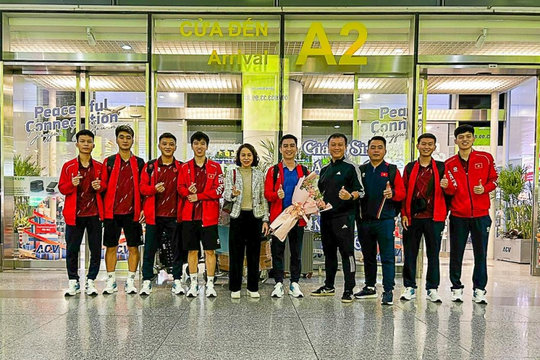 ĐT futsal Việt Nam về nước, dồn lực cho chiến dịch châu Á
