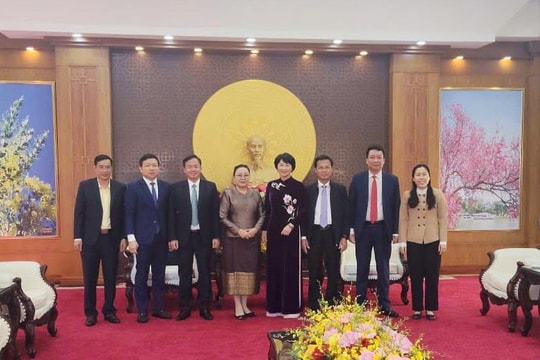 Thắt chặt đoàn kết, hữu nghị giữa Lâm Đồng và các địa phương Lào