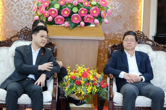 UBND tỉnh Lâm Đồng làm việc với Tập đoàn Xây dựng Tô Thương (Trung Quốc)