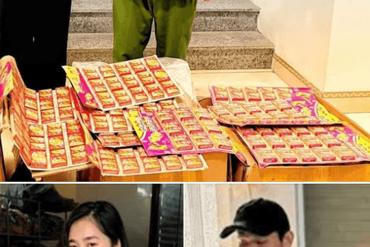 Hà Nội: Tạm giữ hai đối tượng buôn bán hơn 33kg pháo nổ