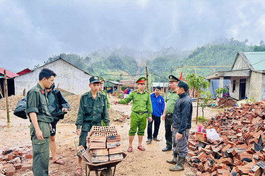 Công an Đà Nẵng đẩy nhanh tiến độ Chiến dịch Quang Trung tại xã Avương