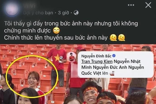 Khoảnh khắc gây sốt của trung vệ Lý Đức và xạ thủ Phí Thanh Thảo
